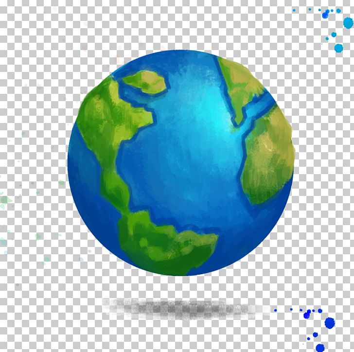 Earth Creative Watercolor Drawing PNG, Clipart, Computer Icons, Computer Wallpaper, Creative Background, Creative Vector, Creative Watercolor Free PNG Download