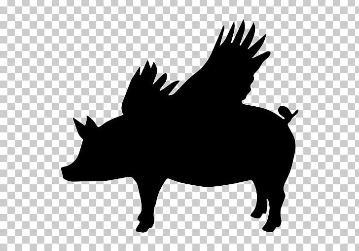 Wild Boar Silhouette PNG, Clipart, Animals, Art, Black, Black And White, Carnivoran Free PNG Download