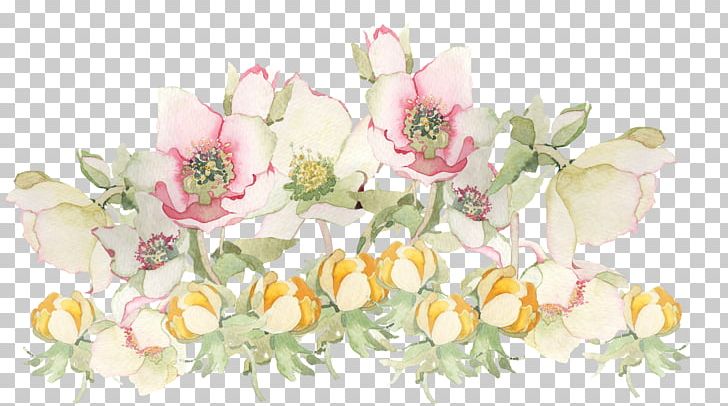 Flower Painting PNG, Clipart, Blossom, Branch, Clip Art, Cut Flowers, Desktop Wallpaper Free PNG Download