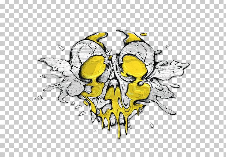 Skull Flower Cartoon PNG, Clipart, Art, Artwork, Bone, Cartoon, Fantasy Free PNG Download