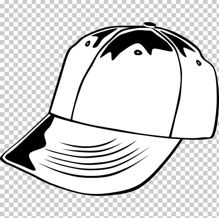 Baseball Cap Hat PNG, Clipart, Artwork, Bas, Baseball, Black, Black And White Free PNG Download