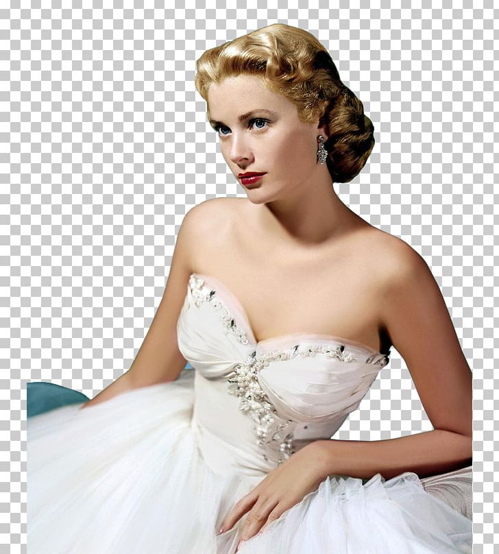 Grace Kelly 1950s Hairstyle Long Hair Beauty PNG, Clipart, Bride