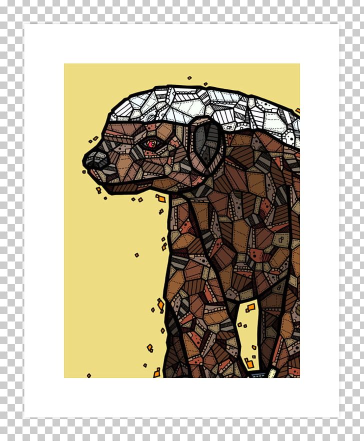 Mammal Illustration Poster Animated Cartoon Character PNG, Clipart, Abstract, Animated Cartoon, Art, Art Print, Badger Free PNG Download