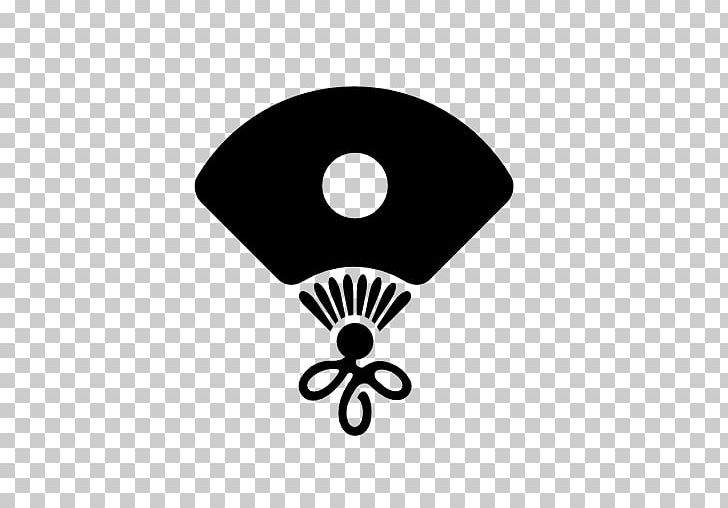 Japanese Cuisine Symbol Hand Fan PNG, Clipart, Black, Black And White, Circle, Computer Icons, Fan Free PNG Download