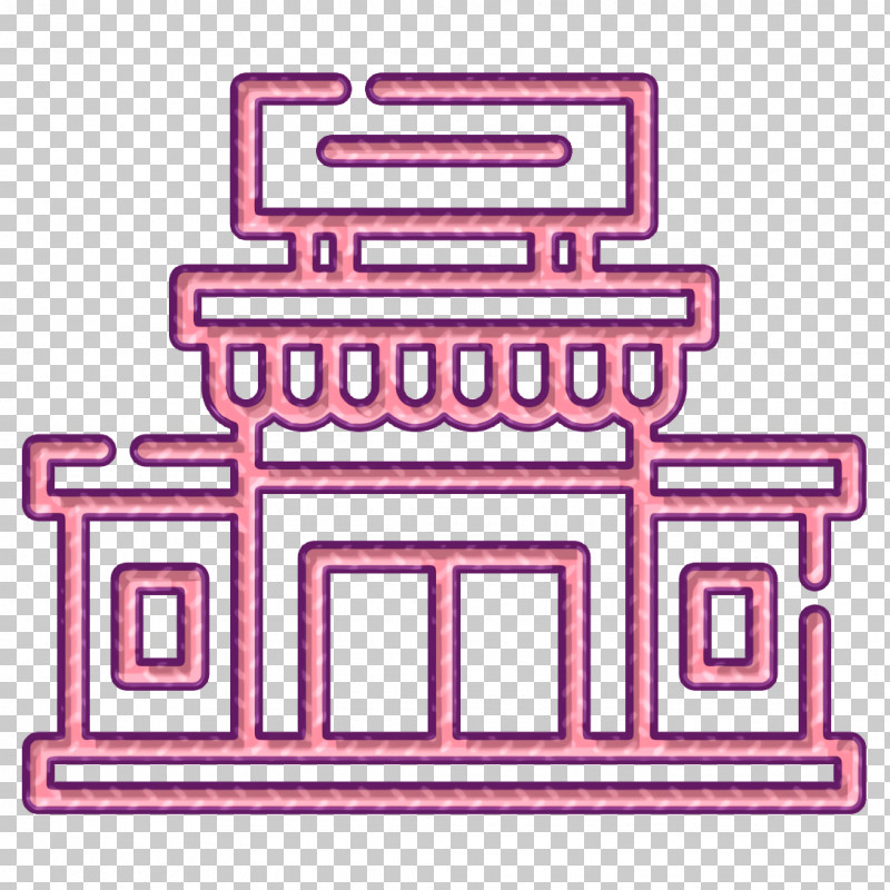 Supermarket Icon Mall Icon PNG, Clipart, Line, Magenta, Mall Icon, Pink, Rectangle Free PNG Download