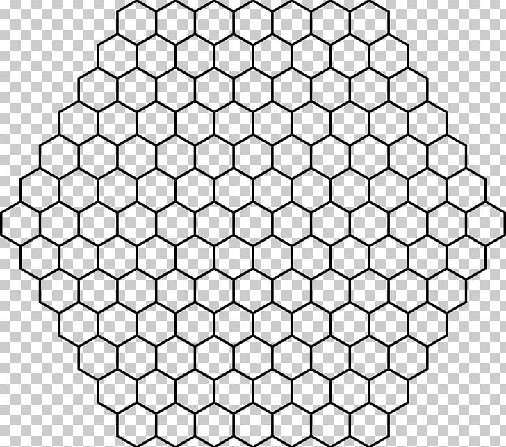 Hexagonal Tiling Tessellation PNG, Clipart, Angle, Area, Beehive, Black And White, Circle Free PNG Download