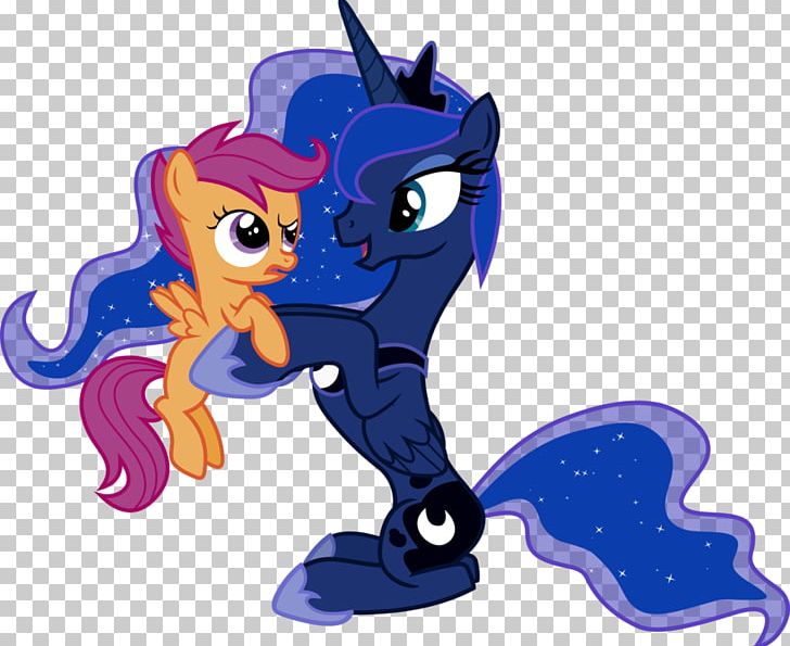 Princess Luna Princess Celestia Scootaloo Pony Applejack PNG, Clipart, Cartoon, Deviantart, Electric Blue, Fictional Character, Mammal Free PNG Download