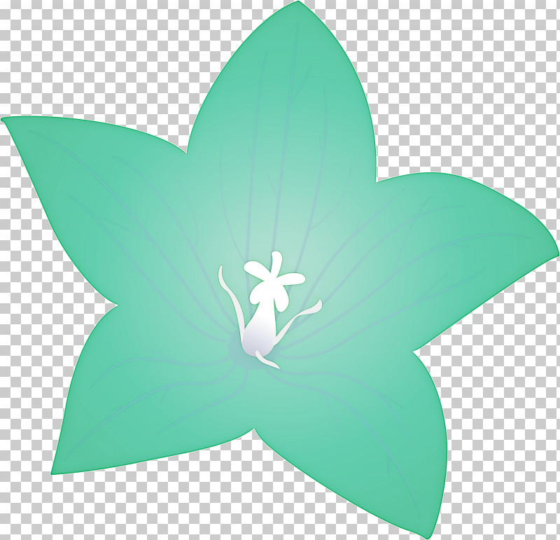 Balloon Flower PNG, Clipart, Balloon Flower, Flower, Geometry, Green, Leaf Free PNG Download