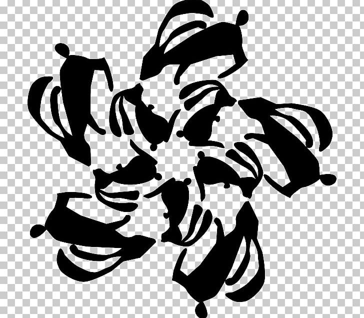Monochrome Symmetry Flower PNG, Clipart, Art, Artwork, Black, Black And White, Computer Icons Free PNG Download