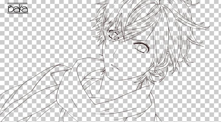 Diabolik Lovers Line Art Drawing Coloring Book Sketch PNG, Clipart, Anime, Area, Arm, Art, Artwork Free PNG Download