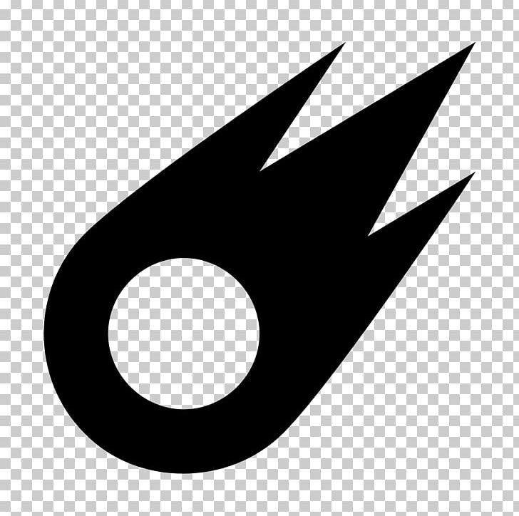 Symbol Comet Computer Icons PNG, Clipart, Angle, Asteroid, Black And White, Circle, Comet Free PNG Download