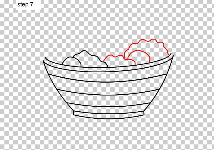 Drawing Fruit Salad Bowl PNG, Clipart, Area, Black And White, Bowl, Caesar Salad, Cartoon Free PNG Download