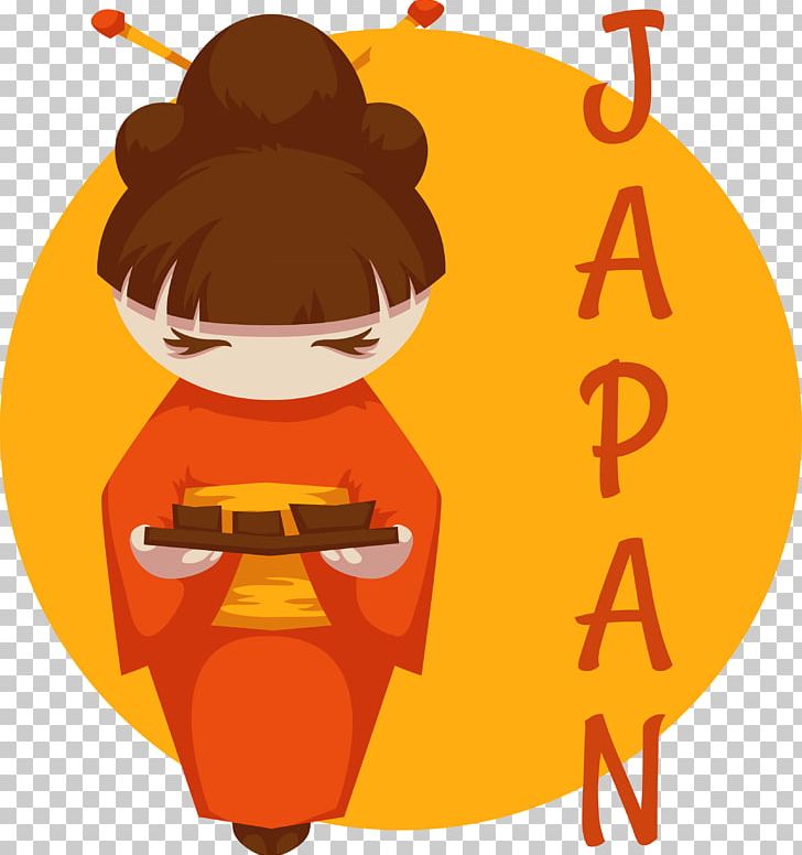 Japanese Woman Sushi Geisha PNG, Clipart, Art, Cartoon, Drawing, Encapsulated Postscript, Euclidean Vector Free PNG Download