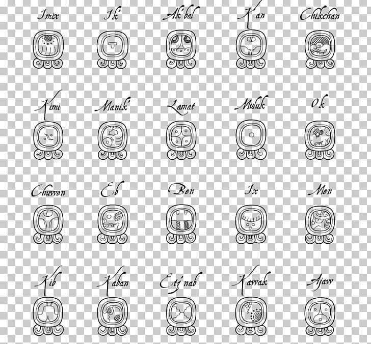 Maya Civilization Tzolk'in Mayan Calendar Haab' Mesoamerican Long Count Calendar PNG, Clipart, 365day Calendar, Ancient Maya Art, Angle, Archaeologist, Black And White Free PNG Download