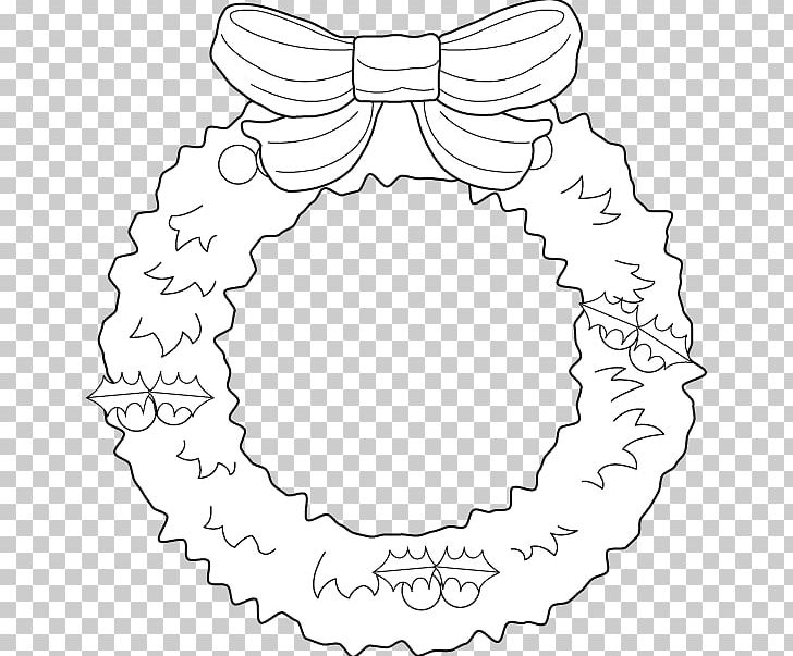 Christmas Wreath Garland PNG, Clipart, Area, Artwork, Black And White, Christmas, Christmas Decoration Free PNG Download