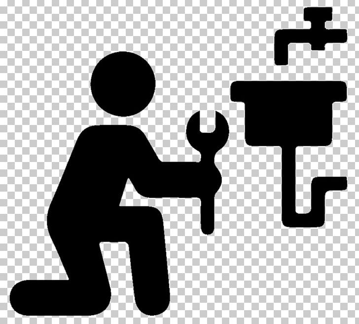 Plumber Computer Icons Plumbing Home Repair PNG, Clipart, Area, Black And White, Brand, Computer Icons, Drain Free PNG Download