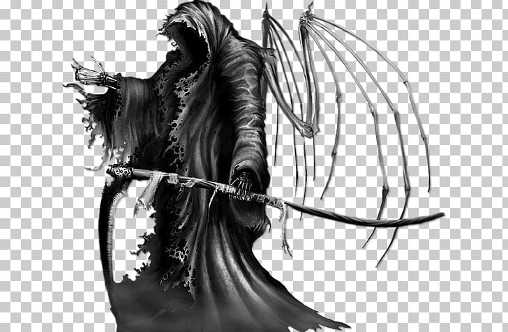 Death PNG, Clipart, Black And White, Computer Icons, Death, Demon, Download Free PNG Download