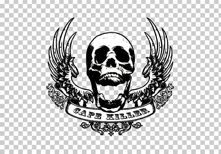 Logo Skull Emblem Sticker Corridos De Miedo PNG, Clipart, 75th Ranger Regiment, Black And White, Bone, Brand, Certificate Of Deposit Free PNG Download