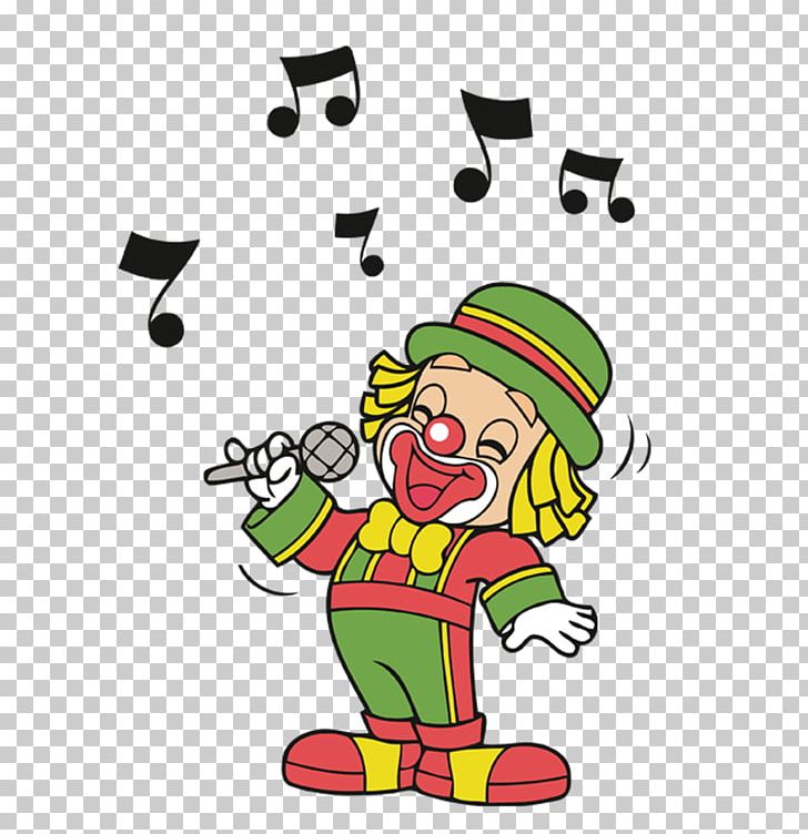 Clown Cartoon Singing PNG, Clipart, Area, Art, Artwork, Cartoon, Christmas Free PNG Download