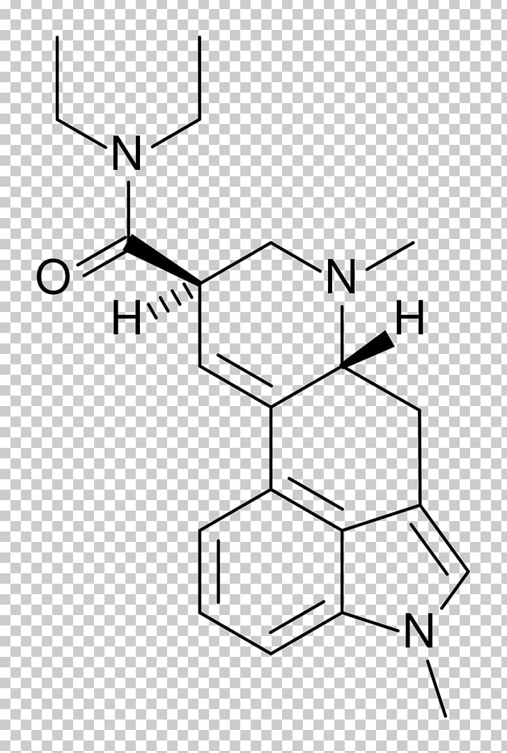 N1-Methyl-lysergic Acid Diethylamide Chemical Synthesis Chemical Compound PNG, Clipart, 5meodmt, Acid, Angle, Area, Black And White Free PNG Download