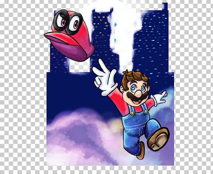 Super Mario Odyssey Super Mario Bros. Luigi Nintendo Switch PNG, Clipart, 2017, Art, Cartoon, Character, Drawing Free PNG Download