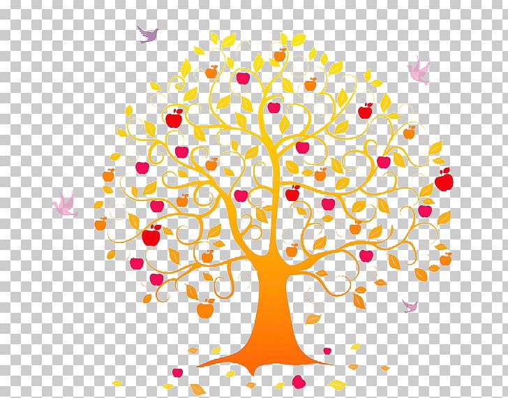 Tree Autumn Euclidean PNG, Clipart, Adobe Illustrator, Apple, Apple Fruit, Area, Art Free PNG Download