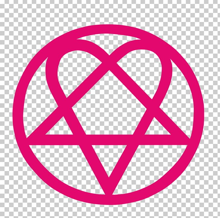 Heartagram HIM Decal Love Metal Logo PNG, Clipart, Alternative Rock, Area, Bam Margera, Circle, Decal Free PNG Download