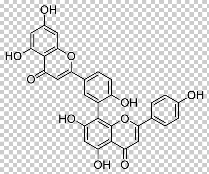 Kaempferol 7-O-glucoside Kaempferol 7-O-glucoside Isorhamnetin Flavonoid PNG, Clipart, Angle, Apigenin, Astragalin, Auto Part, Black And White Free PNG Download