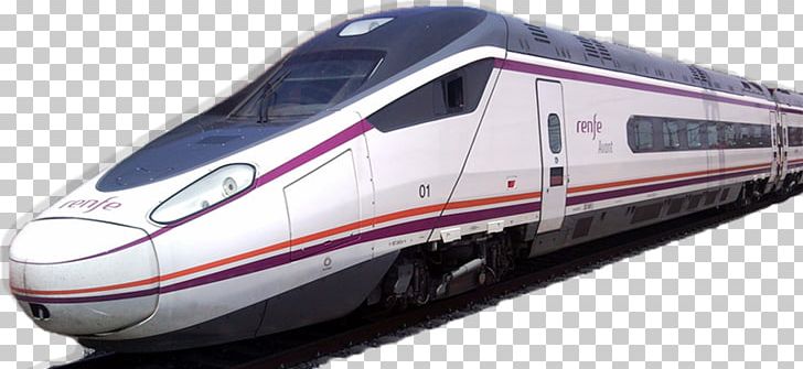 Málaga AVE Train Rail Transport Madrid PNG, Clipart, Bullet Train, Compresiones De Un Vehiculo, Electric Locomotive, Madrid, Maglev Free PNG Download
