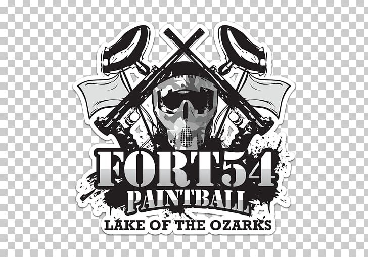 Logo Paintball Brand Label PNG, Clipart, Art, Black And White, Brand, Fort, Graphic Design Free PNG Download