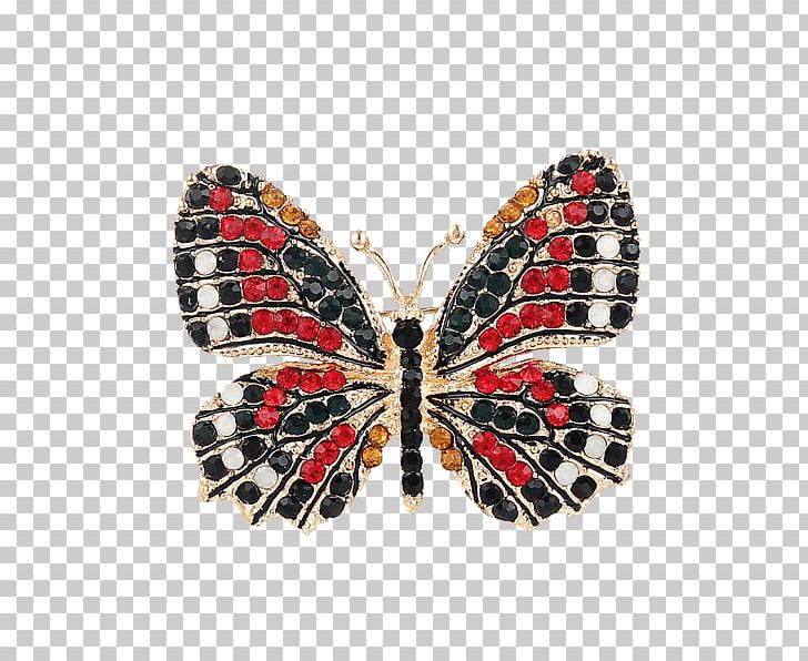 Brooch Monarch Butterfly Jewellery Clothing Imitation Gemstones & Rhinestones PNG, Clipart, Arthropod, Brooch, Brush Footed Butterfly, Buckle, Butterfly Free PNG Download