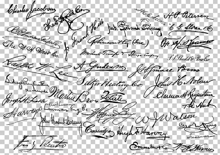 Signature Handwriting Writing Style Graphology PNG, Clipart, Angle, Area, Black And White, Calligraphy, Cursive Free PNG Download