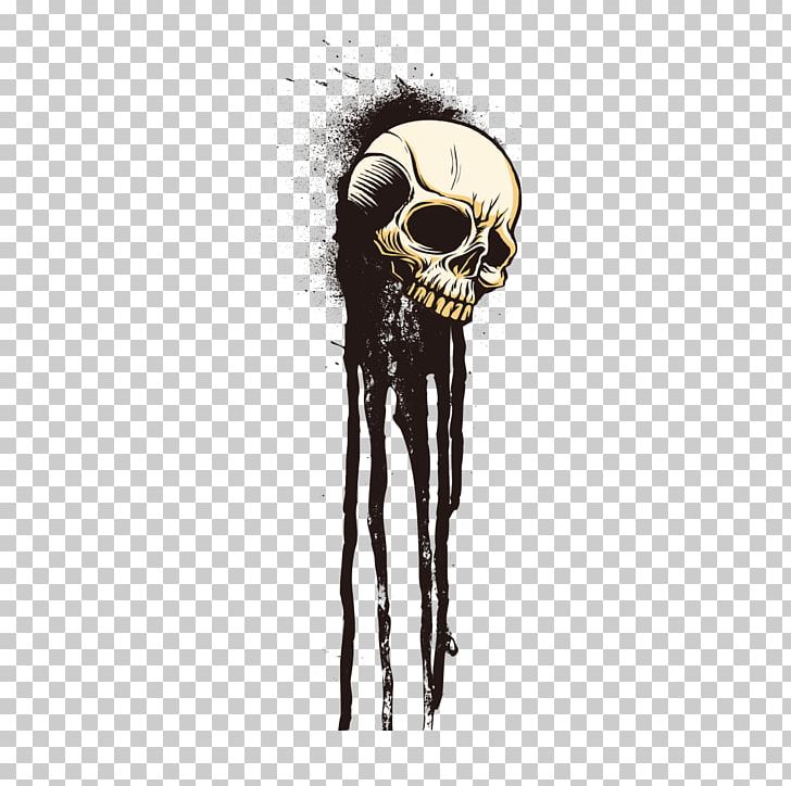 T-shirt Skull Drawing Ink Skeleton PNG, Clipart, Bone, Color Ink, Color Ink Splash, Cranial, Diagram Free PNG Download