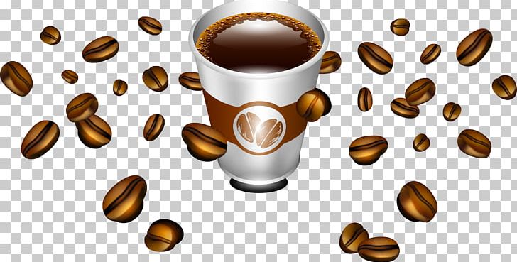 Coffee Cup Espresso Ristretto Cafe PNG, Clipart, Black Drink, Caffeine, Coffee, Coffee Bean, Coffee Beans Free PNG Download