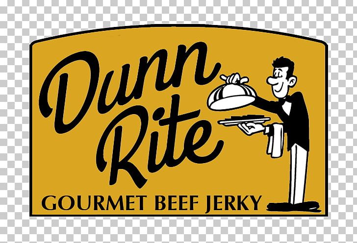 Dunn Rite Gourmet Beef Jerky Logo Brand PNG, Clipart, Advertising, Area, Banner, Beef, Brand Free PNG Download