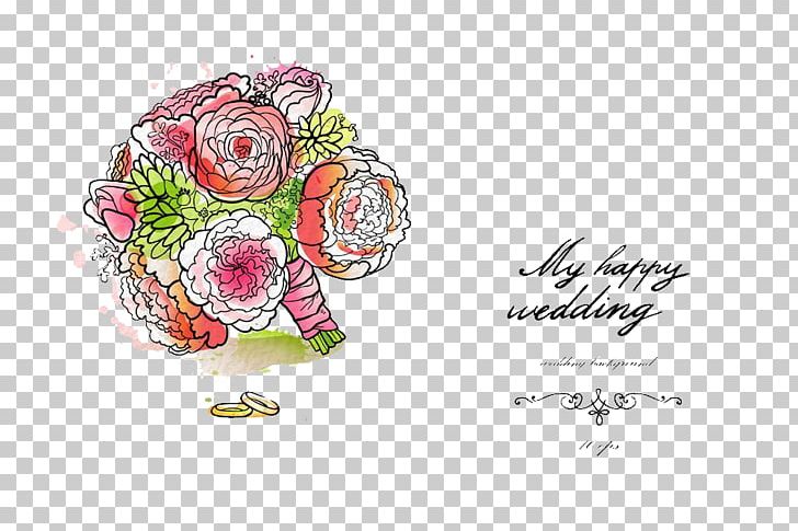 Flower Wedding PNG, Clipart, Bouquet Of Flowers, Bride, Bridegroom, Bridesmaid, Cartoon Free PNG Download