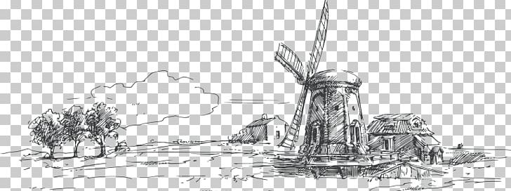 Bakery Windmill La Bou Watermill PNG, Clipart, Bakery, Black And White, Cereal, Company, Drawing Free PNG Download