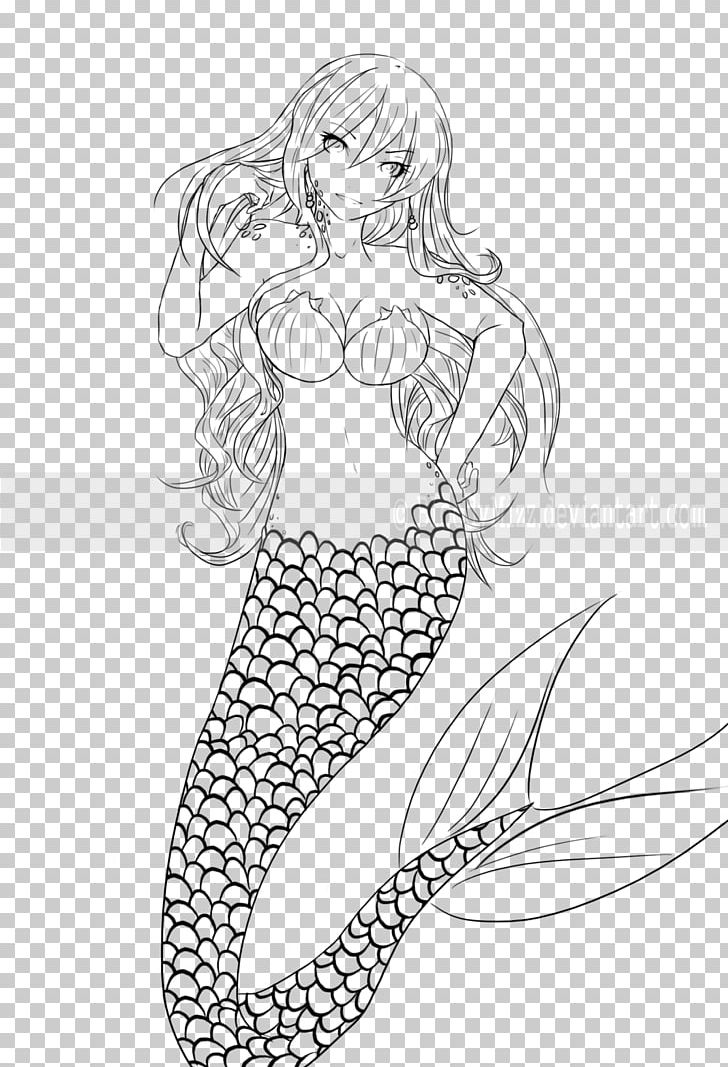 Mermaid Human Leg Line Art Tail Sketch PNG, Clipart, Arm, Artwork, Black And White, Cartoon, Costume Design Free PNG Download