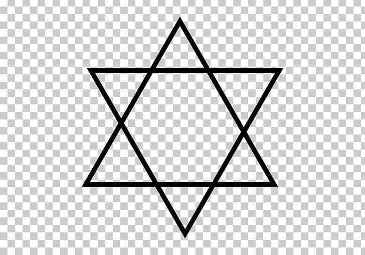 The Six-pointed Star Hexagram Five-pointed Star Symbol PNG, Clipart, Angle, Area, Black, Black And White, Circle Free PNG Download