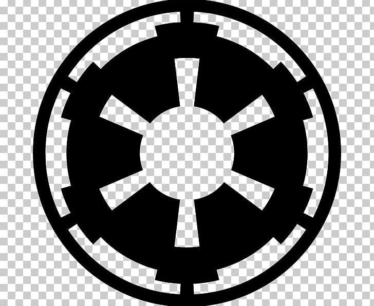 Palpatine Stormtrooper Galactic Civil War Galactic Empire Star Wars PNG, Clipart, Area, Black And White, Circle, Edge, Empire Free PNG Download