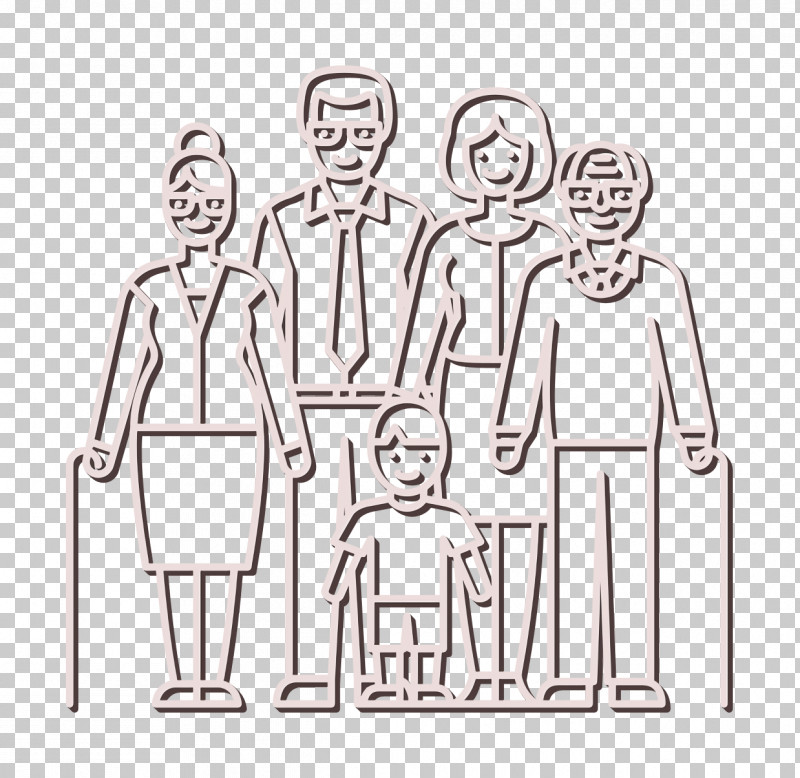 People Icon Married Couple Grandparents And Child Icon Girl Icon PNG, Clipart, Clothing, Conversation, Emotion, Girl Icon, Human Free PNG Download