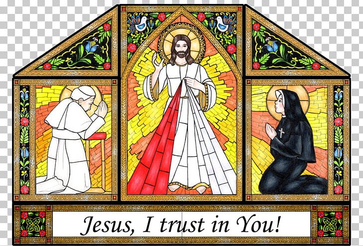Stained Glass Window Divine Mercy PNG, Clipart, Art, Divine, Divine Mercy, Divine Mercy Image, Extraordinary Jubilee Of Mercy Free PNG Download