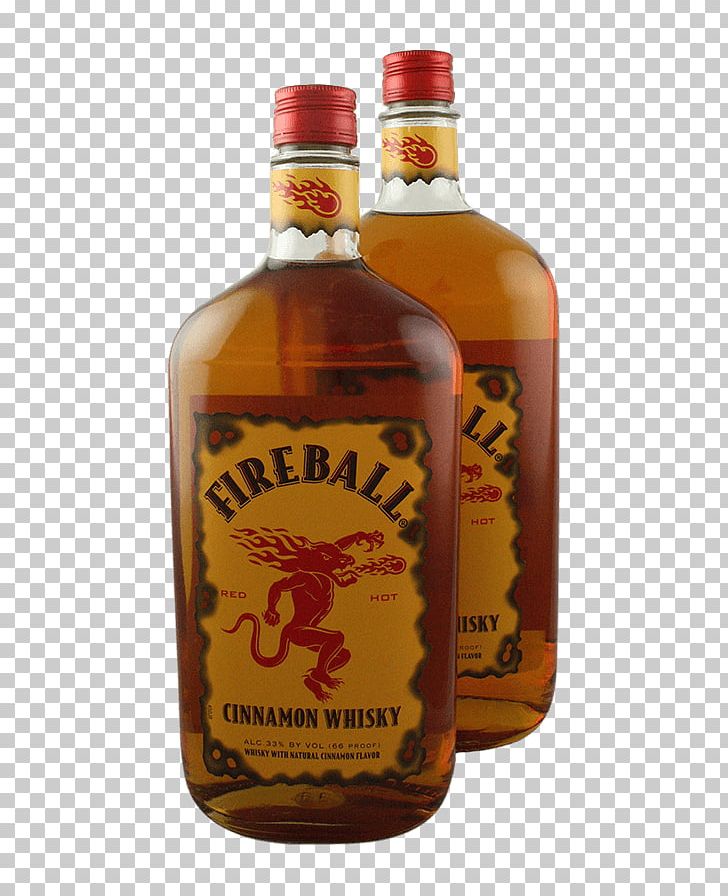 Liqueur Whiskey Fireball Cinnamon Whisky Distilled Beverage Canadian Whisky PNG, Clipart, Alcohol By Volume, Alcoholic Beverage, Alcoholic Drink, Blended Whiskey, Bottle Free PNG Download