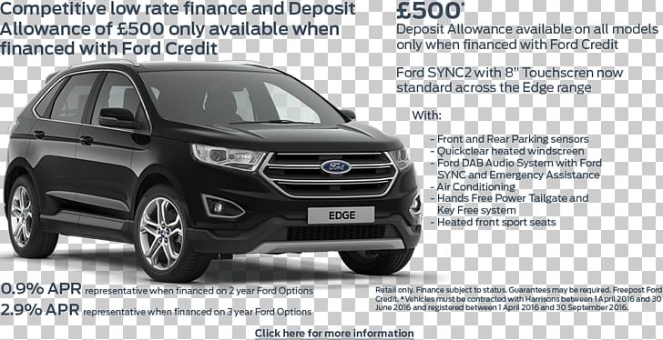 Ford Edge Ford Motor Company Ford Kuga Ford B-Max PNG, Clipart, Automotive Design, Automotive Exterior, Automotive Tire, Car, Ford Kuga Free PNG Download