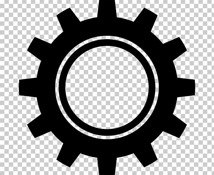 Gear PNG, Clipart, Bevel Gear, Bicycle Gearing, Black And White, Black Gear, Circle Free PNG Download