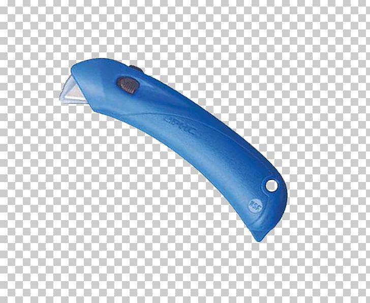 Utility Knives Knife Safety Olfa Kitchen Knives PNG, Clipart, Blade, Blue, Box, Cold Weapon, Disposable Free PNG Download