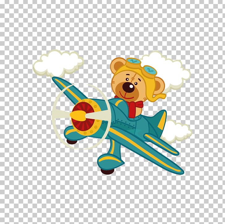 Airplane Bear 0506147919 Stock Photography PNG, Clipart, 0506147919, Airplane, Animation, Art, Baby Toys Free PNG Download