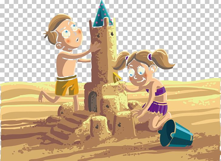 Sand Beach Castle PNG, Clipart, Art, Beach, Beach Sand, Cartoon, Castle Free PNG Download