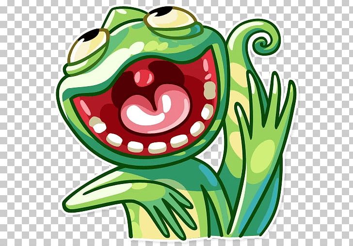 Sticker Telegram Tree Frog PNG, Clipart, Amphibian, Anton Shkaplerov, Art, Artwork, Cartoon Free PNG Download
