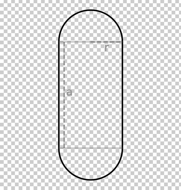 Capsule Stadium Geometry Geometric Shape PNG, Clipart, Angle, Area, Black And White, Capsule, Circle Free PNG Download